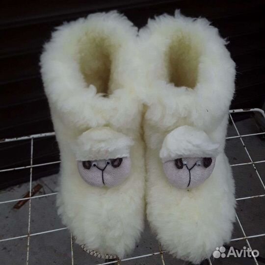 Чуни из овчины