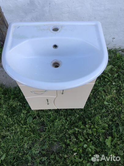 Тумба с раковиной для ванной бу