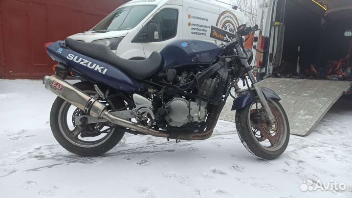 Suzuki gsx750f katana 2 поколение в раборе