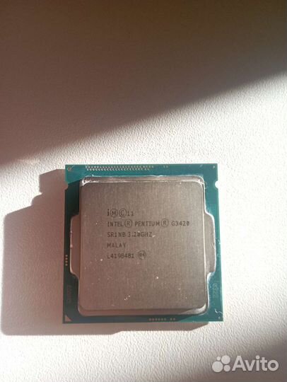 Процессор Intel pentium G3420, Haswell, Сокет 1150