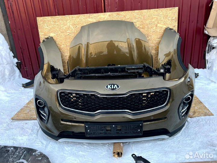 Ноускат морда в сборе Kia Sportage 4 QL 2015-2018