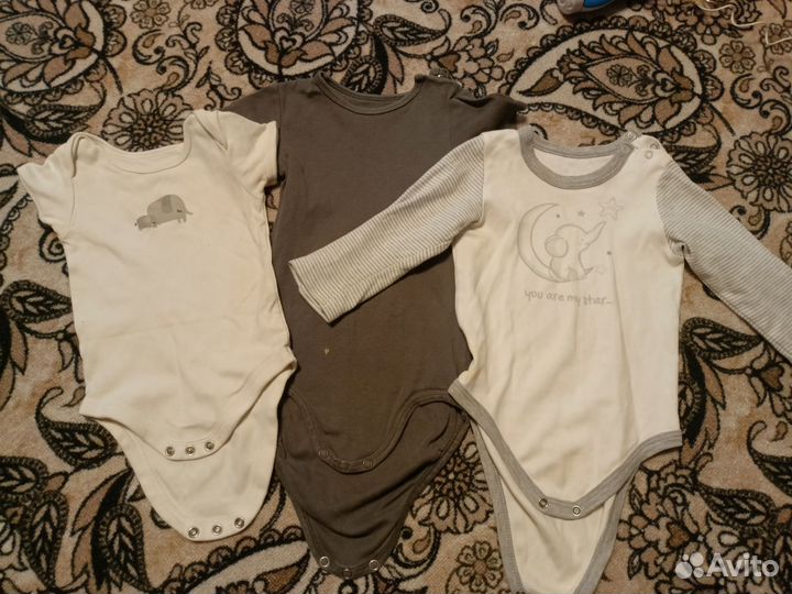 Детские вещи на мальчика пакетом