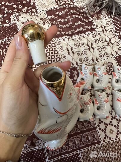 Сервиз рыбки СССР