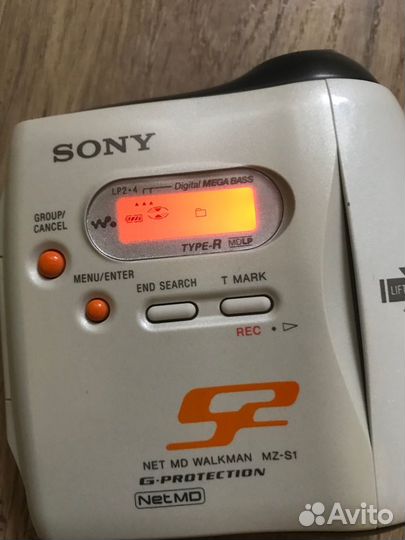 Sony walkman net md mz-s1