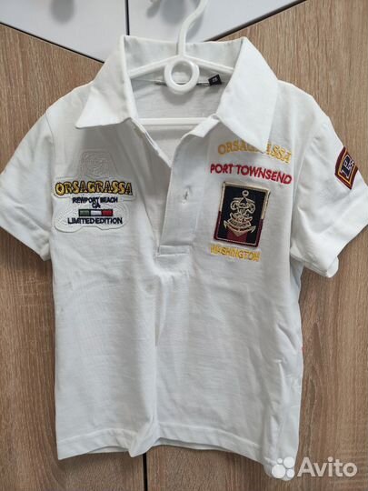 Поло, футболка детская