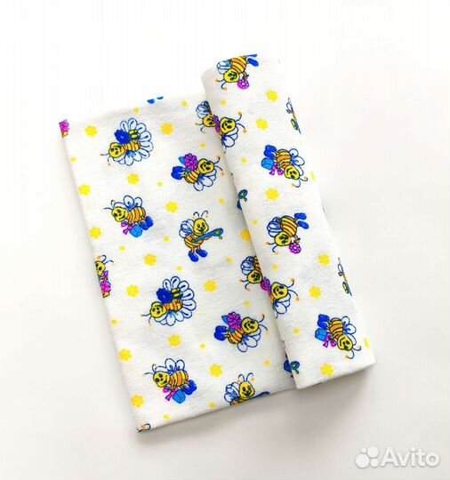 Пеленки фланелевые детские для мальчика девочки