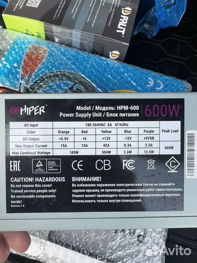Блок питания для пк 600w