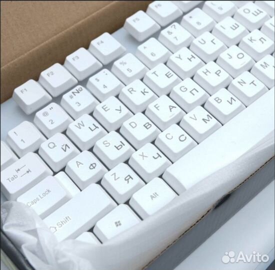 Комплект клавиатура и мышь с подсветкой luminous