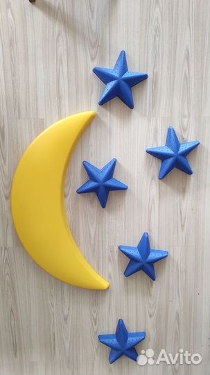 Детский ночник из икеа месяц и звезды