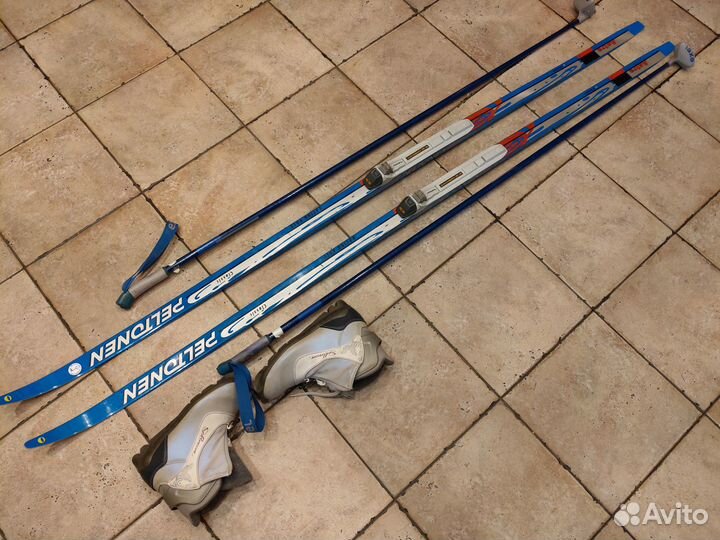 Финские беговые лыжи Peltonen 188 см / р.37