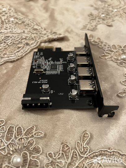 Контроллер PCI-E Orico на 4 порта USB 3.2 Gen1