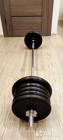 Скамья для Жима+Штанга+Гантели+Упоры