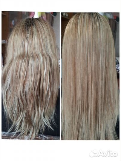 Кератиновое выпрямление, ботокс волос