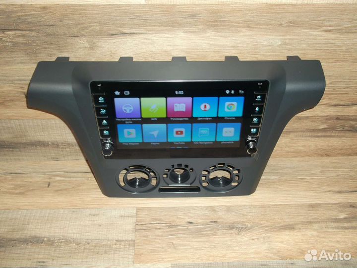 Магнитола Mitsubishi Outlander Android крутилки