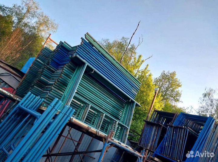 Новые строительные леса с оперативной доставкой
