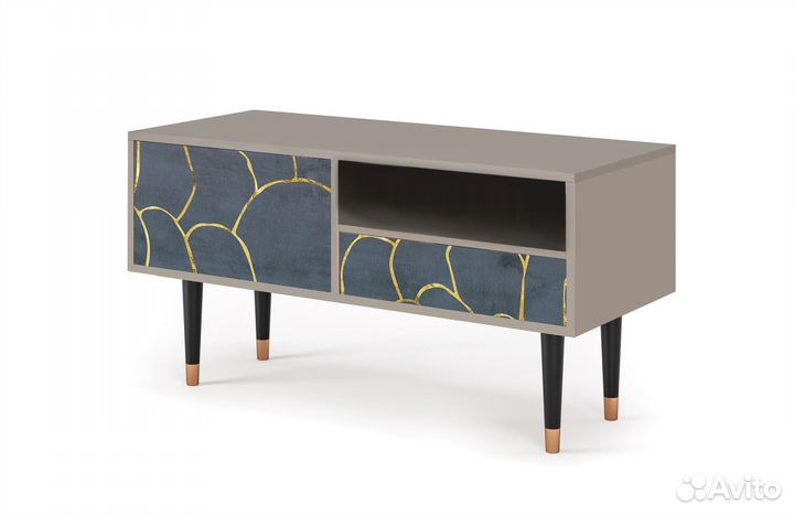 Тв-тумба T3 - Сатин - Blue Lagoon