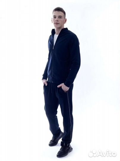 Костюм мужской утепленный на флисе новый