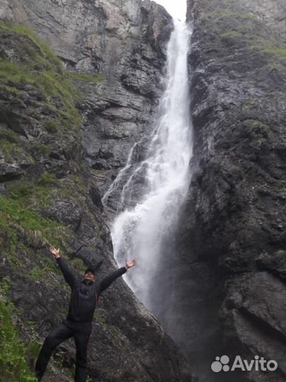 Алтай-24. Каскад водопадов на реке Шинок 2-4 авг