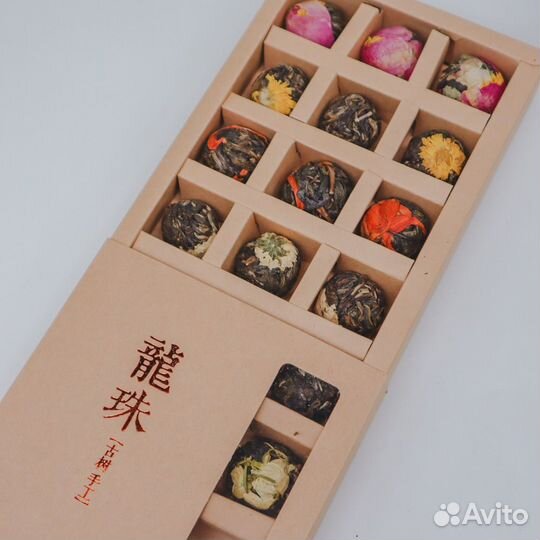 Подарочный набор связанный чай «Жемчужина Дракона»