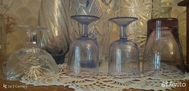 Рюмки, стопки, креманки, фужеры