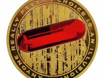 Монета матрица The Matrix: Pill Collectible Coin