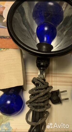 Рефлектор минина, синие лампочки