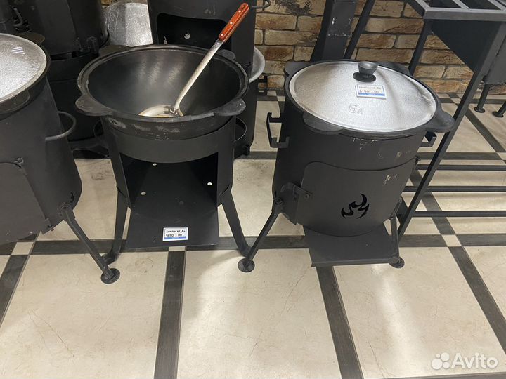 Чугунный казан 10 литров