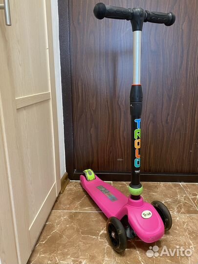 Самокат трехколесный детский Trolo