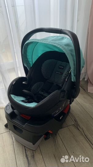 Автолюлька с базой isofix britax romer