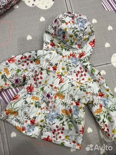 Куртка для девочки baby go 80