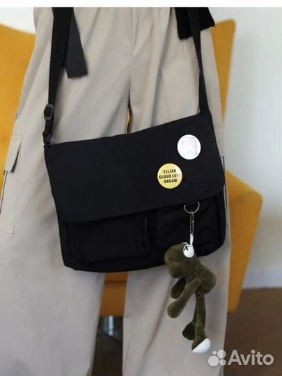 Сумка мешок шоппер почтальонка