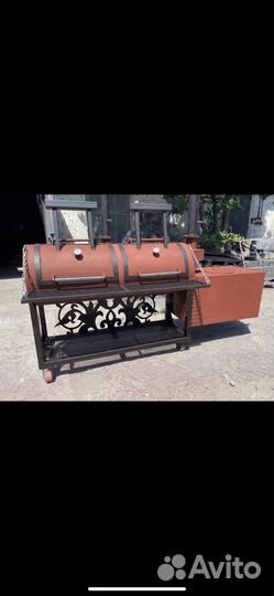 Смокер барбекю гриль мангал 4 в 1