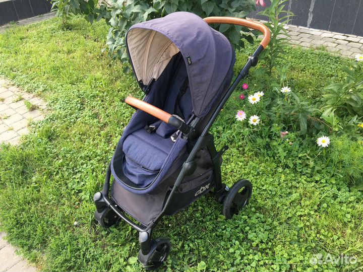Коляска CBX Flex Lux Jeansy Blue (2 в 1)