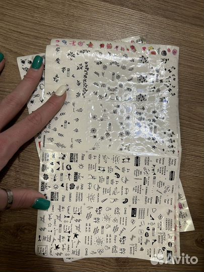 Наклейки для ногтей