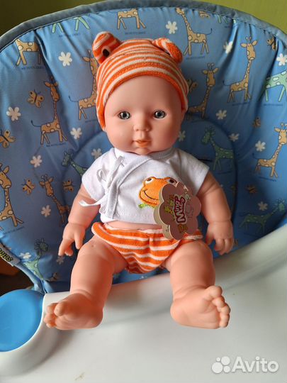 Кукла пупс новая.Пупсик в одежде