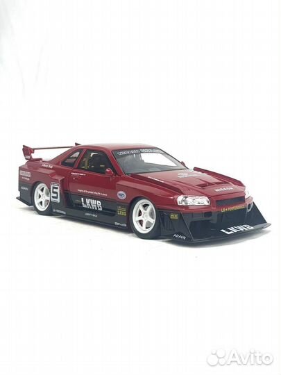 Модель Nissan Skyline Ares GTR R34 