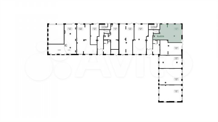 Продается торговое помещение площадью 91.6 кв.м