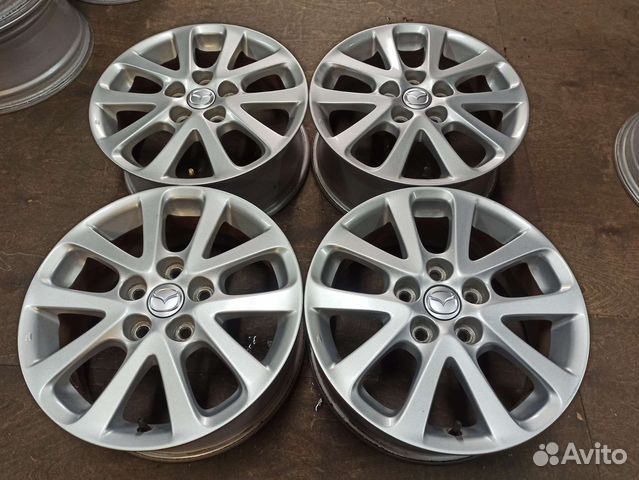 Диски 16 5х114,3 ET52,5 оригинал Мазда из Японии