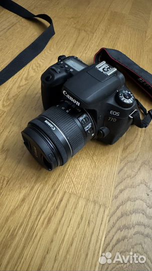 Фотоаппарат canon 77d