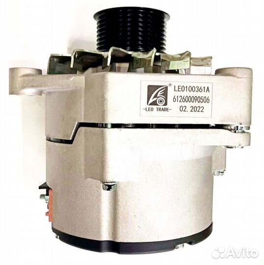 Генератор под ручейковый ремень shacman F2000 WP10