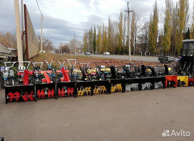 Снегоуборщики в ассортименте