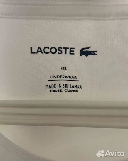 Новая футболка Lacoste оригинал