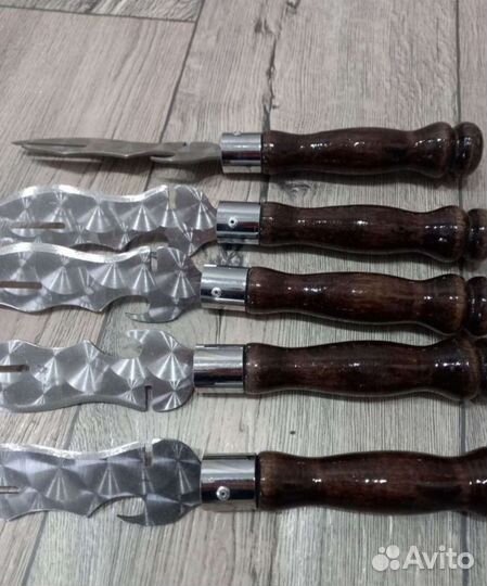 Нож-Вилка для снятия мяса