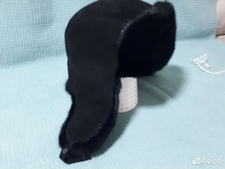 Мужская зимняя шапка 58 размер