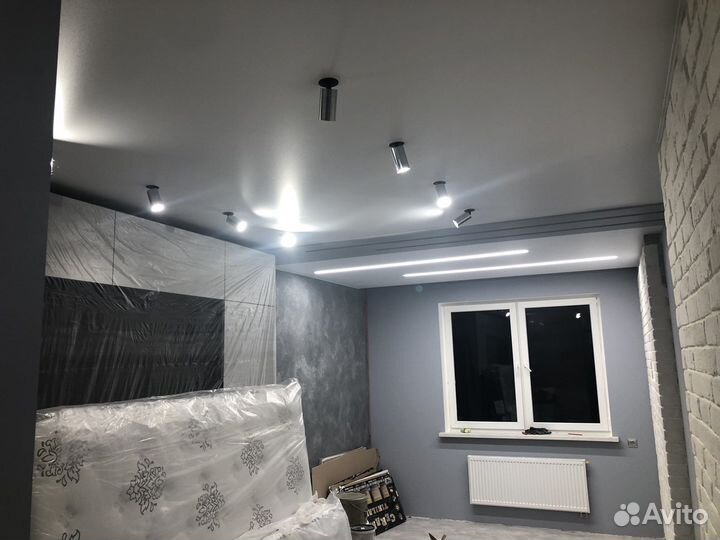 Натяжные потолки