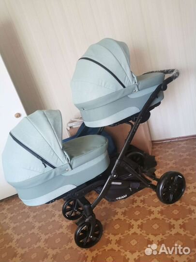 Коляска для двойни 2 в 1