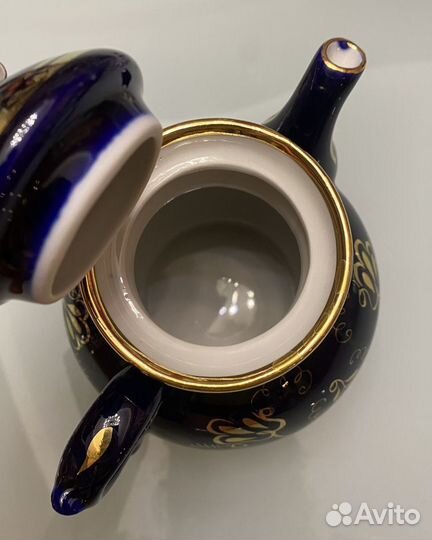 Заварочный чайник Кобальт Гжель