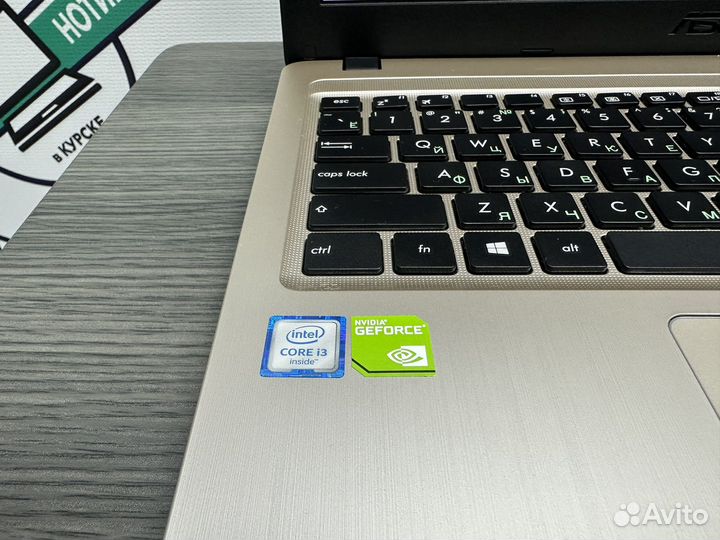 Тонкий игровой Asus i3-7020 6Gb DDR4 MX110 SSD256