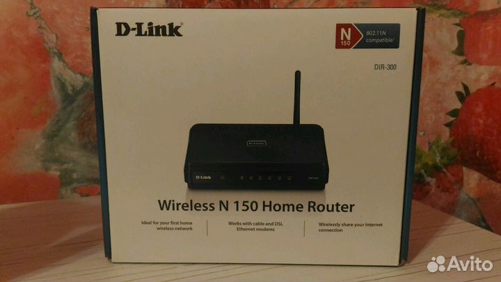 Wi-Fi роутер D-Link DIR 300
