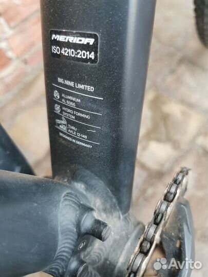 Горный велосипед Merida Big Nine Limited, 29